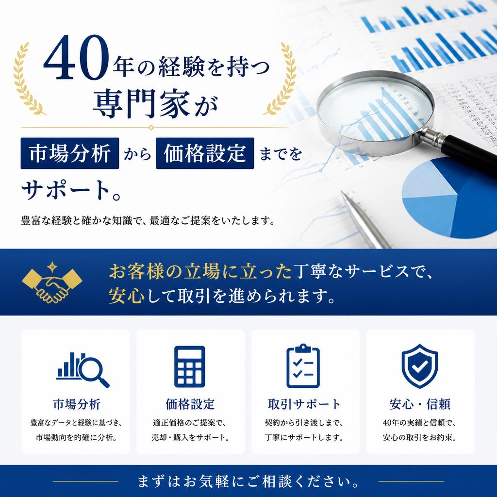 経験豊富な専門家によるアドバイス