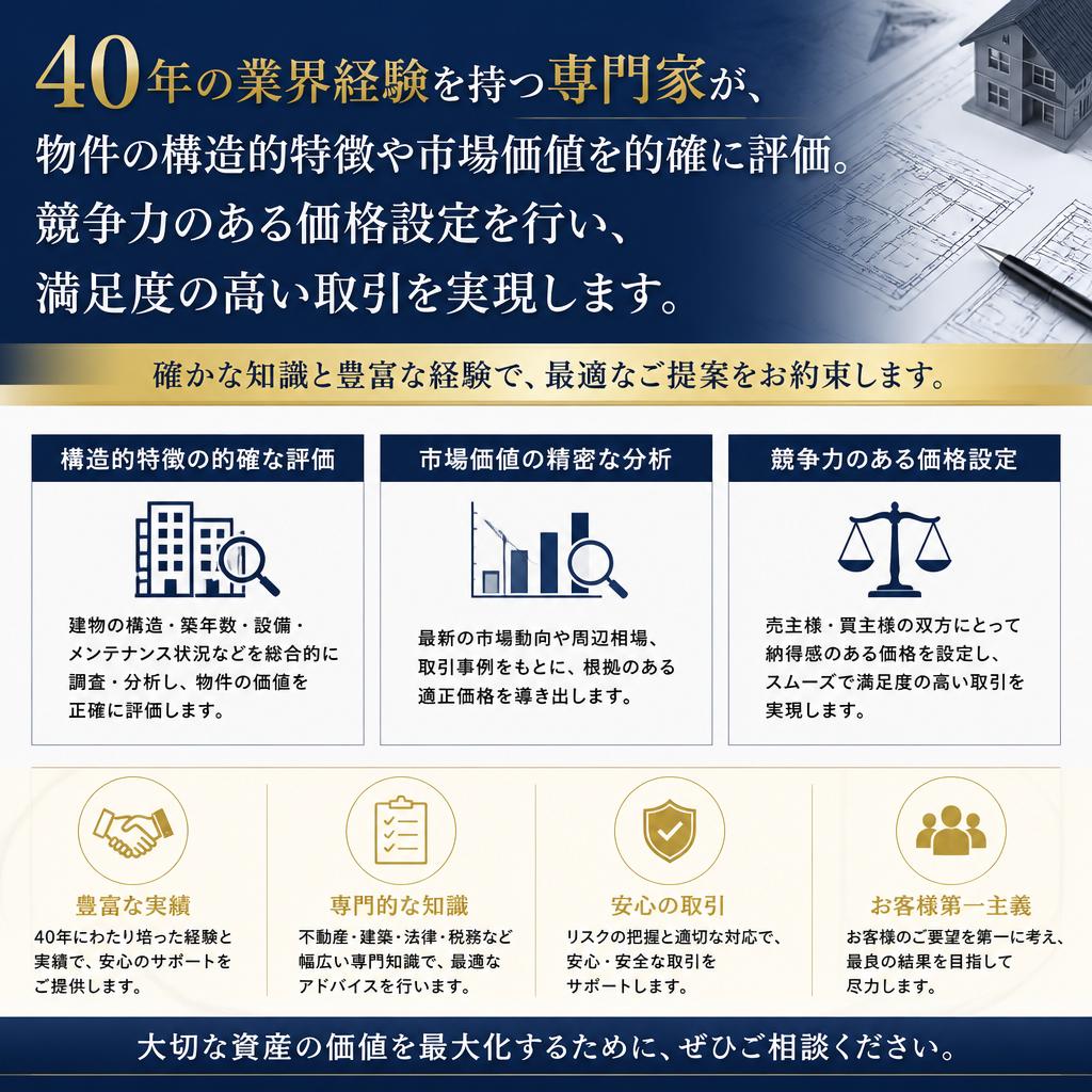 経験豊富な専門家による評価